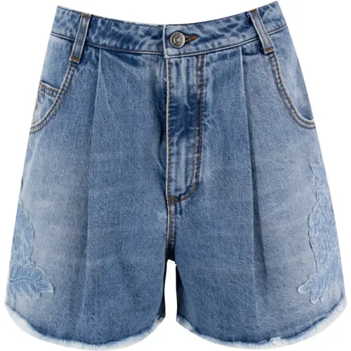 Shorts > Denim Shorts - - Ermanno Scervino - Modalova