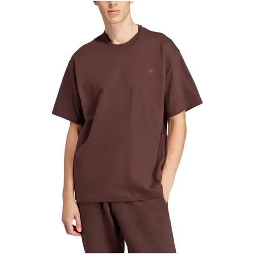 Adidas - Tops > T-Shirts - Brown - Adidas - Modalova