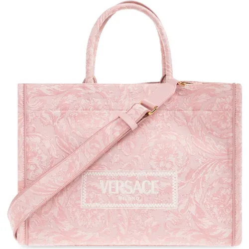 Versace - Bags > Handbags - Pink - Versace - Modalova
