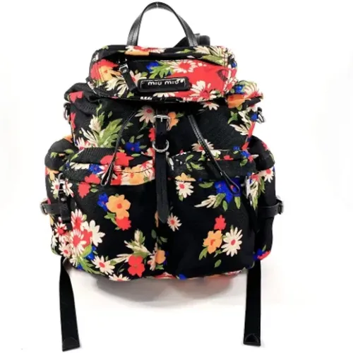 Pre-owned > Pre-owned Bags > Pre-owned Backpacks - - Miu Miu Pre-owned - Modalova