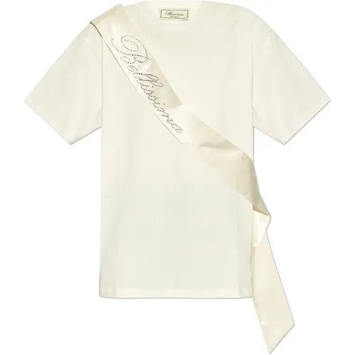 Tops > T-Shirts - - Blumarine - Modalova