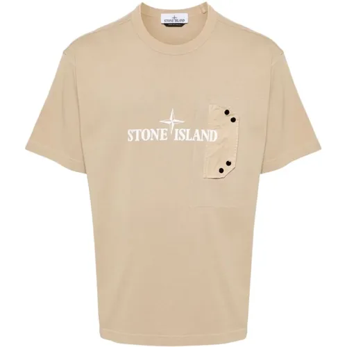 Tops > T-Shirts - - Stone Island - Modalova