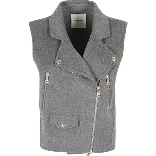 Jackets > Vests - - Ermanno Scervino - Modalova