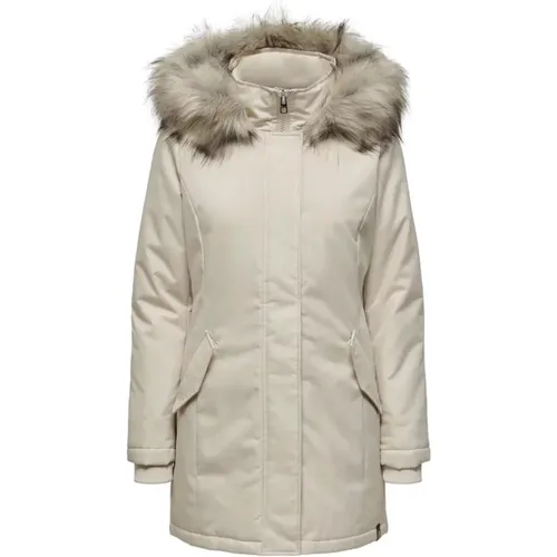 Only - Coats > Parkas - Beige - Only - Modalova