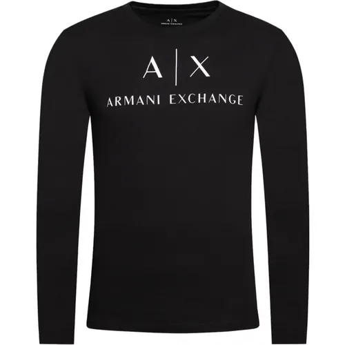 Tops > Long Sleeve Tops - - Armani Exchange - Modalova