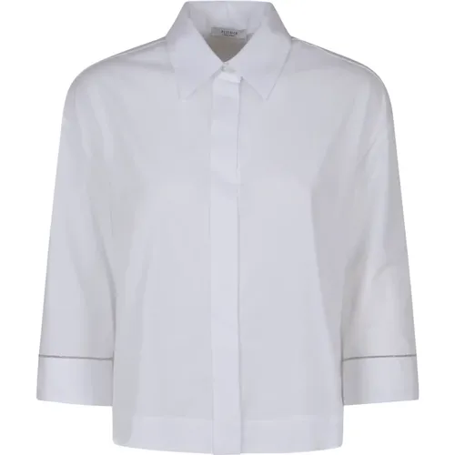 Blouses & Shirts > Shirts - - PESERICO - Modalova