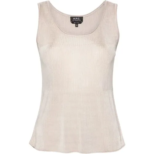 Tops > Sleeveless Tops - - A.p.c. - Modalova