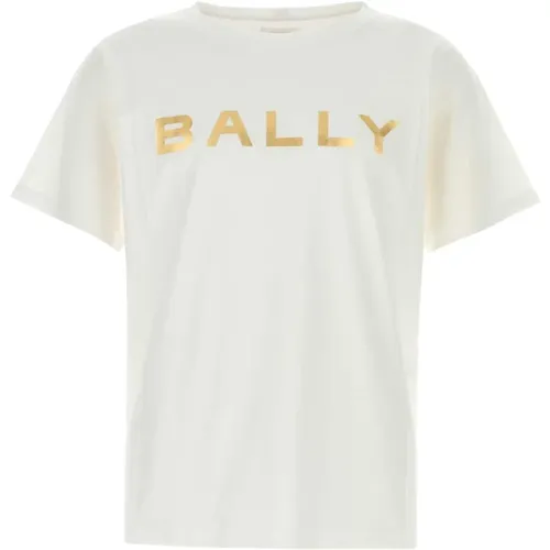 Bally - Tops > T-Shirts - White - Bally - Modalova