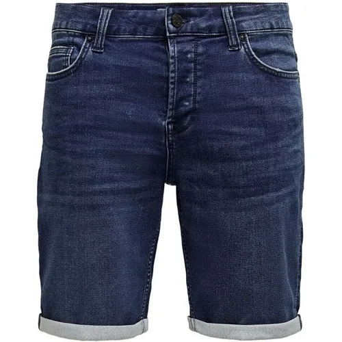 Shorts > Denim Shorts - - Only & Sons - Modalova