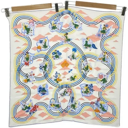 Pre-owned > Pre-owned Accessories > Pre-owned Scarves - - Hermès Vintage - Modalova