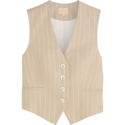 Josh V - Jackets > Vests - Beige - Josh V - Modalova