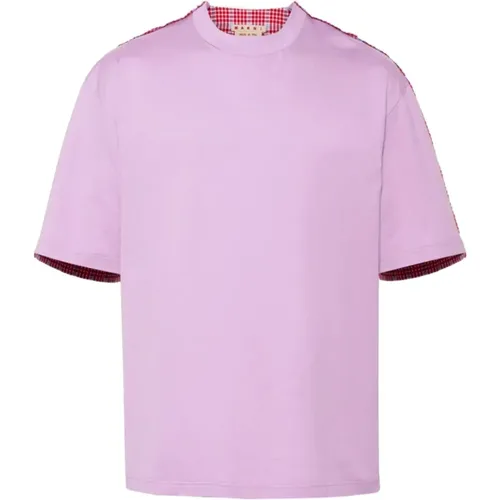 Marni - Tops > T-Shirts - Purple - Marni - Modalova