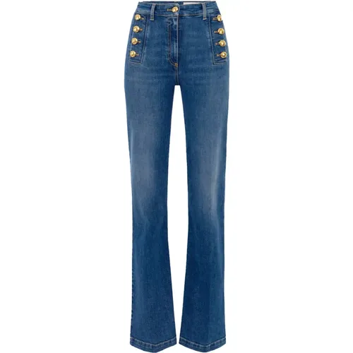 Jeans > Boot-cut Jeans - - Elisabetta Franchi - Modalova