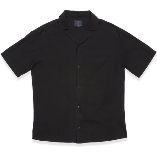 Shirts > Short Sleeve Shirts - - Blue de Gênes - Modalova