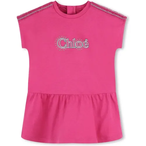 Chloé - Kids > Dresses - Pink - Chloé - Modalova