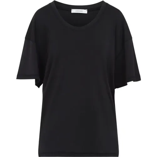 Lemaire - Tops > T-Shirts - Black - Lemaire - Modalova