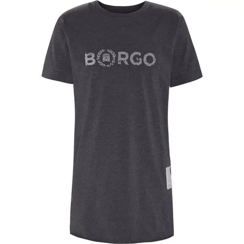 Borgo - Tops > T-Shirts - Gray - Borgo - Modalova