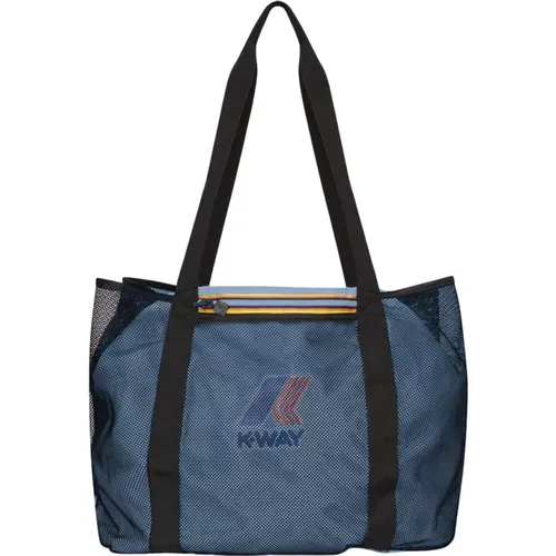 K-Way - Bags > Tote Bags - Blue - K-way - Modalova