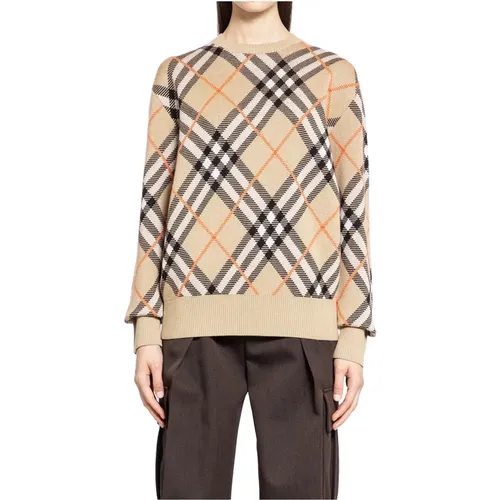 Knitwear > Round-neck Knitwear - - Burberry - Modalova