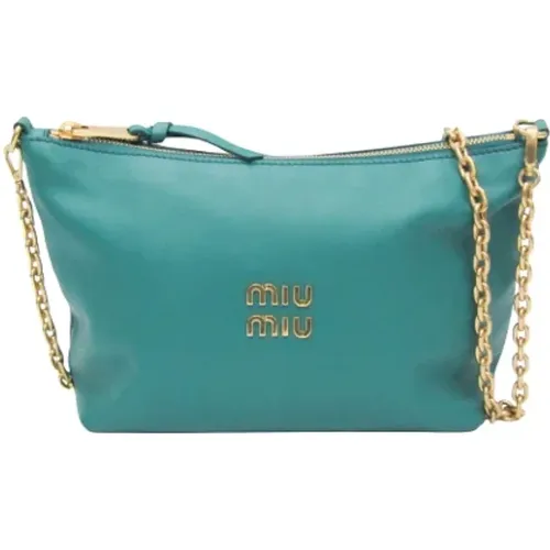 Pre-owned > Pre-owned Bags > Pre-owned Cross Body Bags - - Miu Miu Pre-owned - Modalova