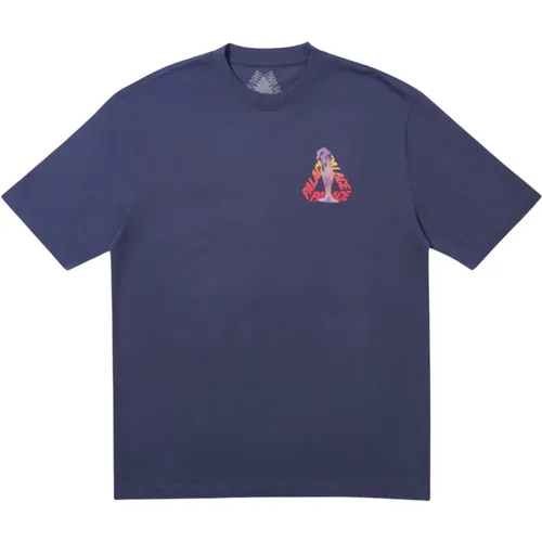 Palace - Tops > T-Shirts - Blue - Palace - Modalova