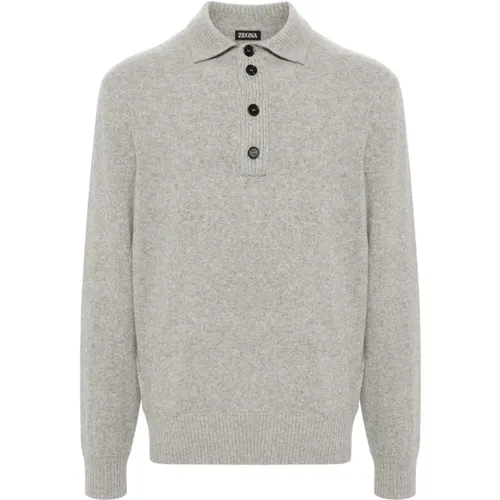 Tops > Polo Shirts - - Ermenegildo Zegna - Modalova