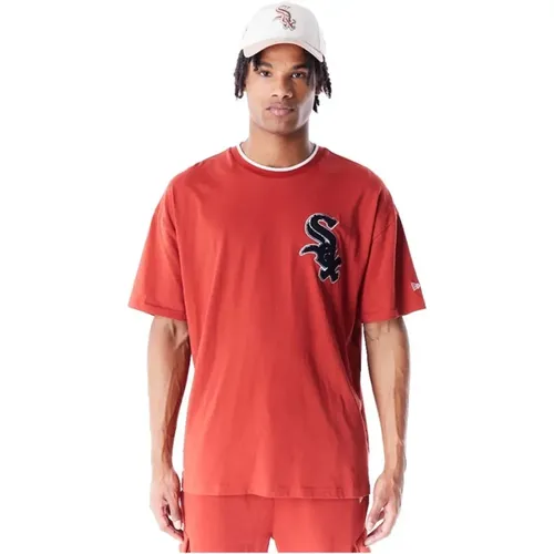 New Era - Tops > T-Shirts - Red - new era - Modalova