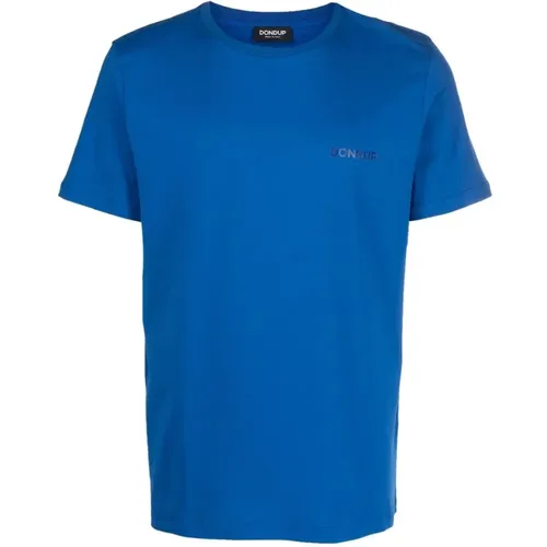 Dondup - Tops > T-Shirts - Blue - Dondup - Modalova