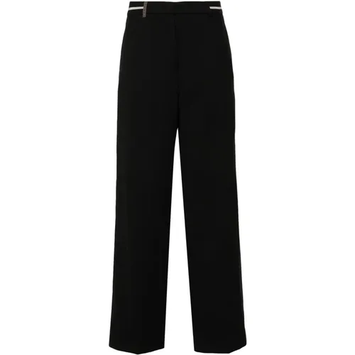 Trousers > Wide Trousers - - PESERICO - Modalova