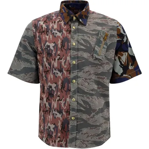 Shirts > Short Sleeve Shirts - - Diesel - Modalova