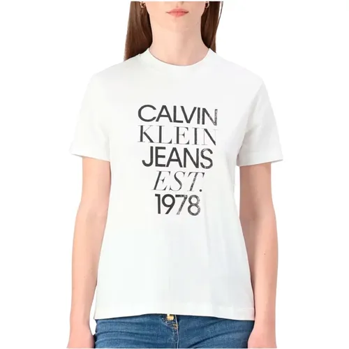 Tops > T-Shirts - - Calvin Klein - Modalova