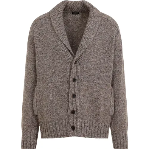 Knitwear > Cashmere Knitwear - - Ermenegildo Zegna - Modalova