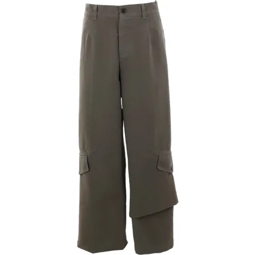 Trousers > Straight Trousers - - Dries Van Noten - Modalova