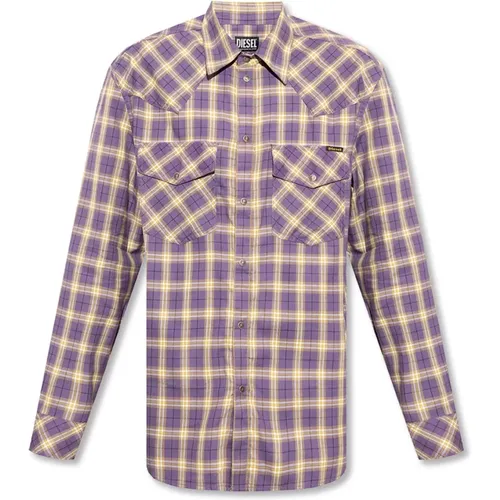 Shirts > Casual Shirts - - Diesel - Modalova