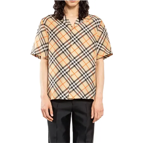 Shirts > Short Sleeve Shirts - - Burberry - Modalova