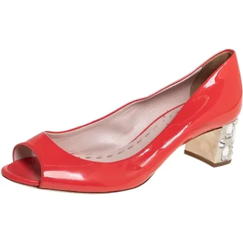 Pre-owned > Pre-owned Shoes > Pre-owned Pumps - - Miu Miu Pre-owned - Modalova