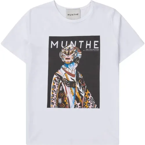 Munthe - Tops > T-Shirts - White - Munthe - Modalova