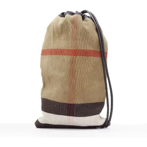 Pre-owned > Pre-owned Bags > Pre-owned Bucket Bags - - Burberry Vintage - Modalova