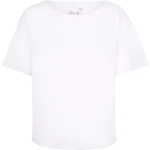 Juvia - Tops > T-Shirts - White - Juvia - Modalova