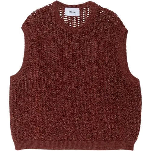 Knitwear > Sleeveless Knitwear - - Bonsai - Modalova