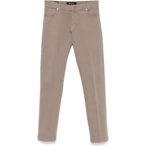 Trousers > Straight Trousers - - Kiton - Modalova