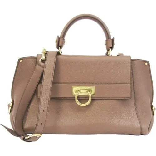 Pre-owned > Pre-owned Bags > Pre-owned Shoulder Bags - - Salvatore Ferragamo Pre-owned - Modalova