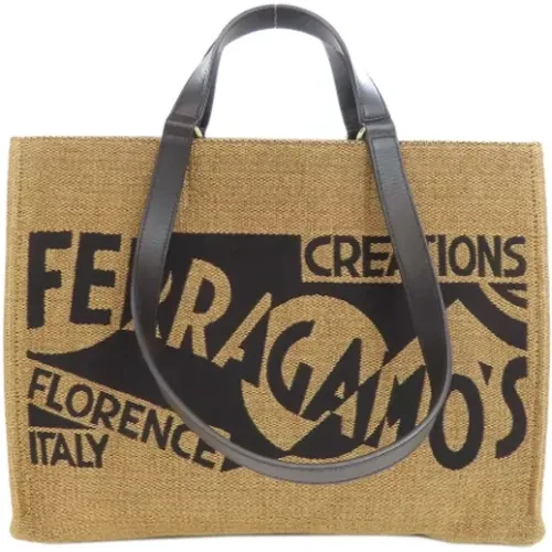 Pre-owned > Pre-owned Bags > Pre-owned Tote Bags - - Salvatore Ferragamo Pre-owned - Modalova