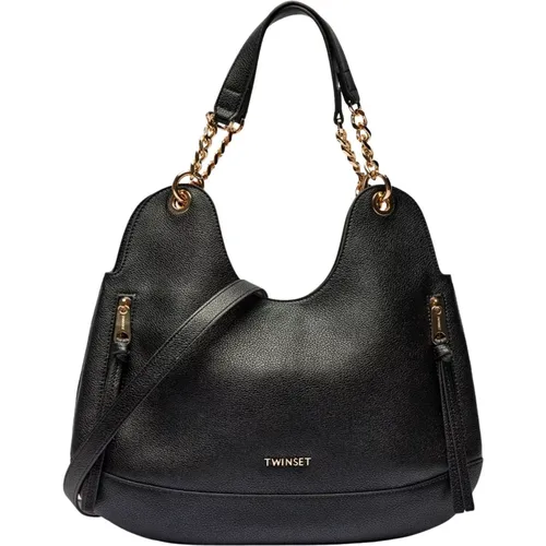 Twinset - Bags > Handbags - Black - Twinset - Modalova