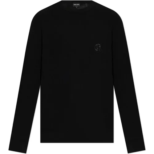 Knitwear > Round-neck Knitwear - - Giorgio Armani - Modalova