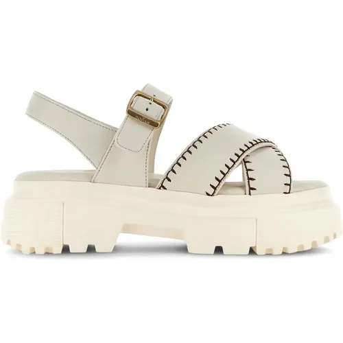 Shoes > Sandals > Flat Sandals - - Hogan - Modalova