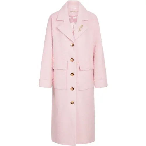 Coats > Single-Breasted Coats - - RUE de Femme - Modalova