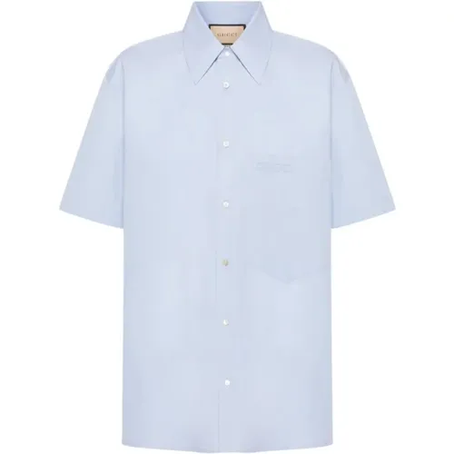 Shirts > Short Sleeve Shirts - - Gucci - Modalova
