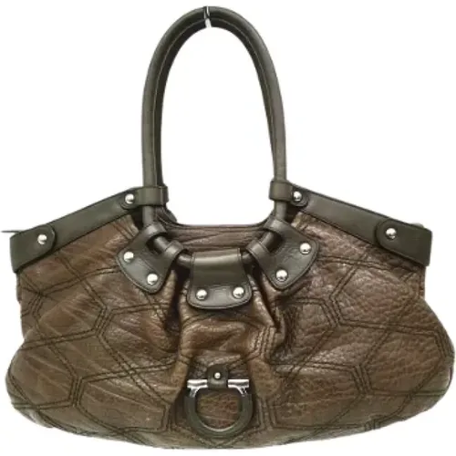 Pre-owned > Pre-owned Bags > Pre-owned Shoulder Bags - - Salvatore Ferragamo Pre-owned - Modalova