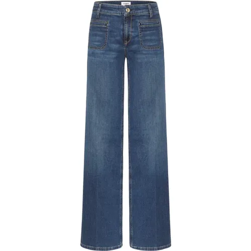 Jeans > Wide Jeans - - CAMBIO - Modalova